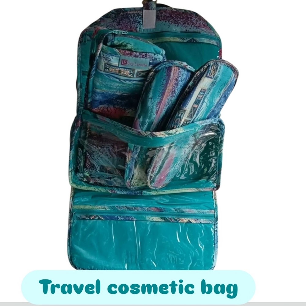 Guy Laroche Paris Toiletry Travel Bag And Cosmetic Bag